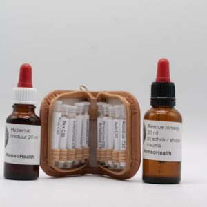 Homeopathie EHBO set 10+2 middelen