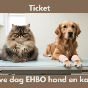 Ticket voor LIVE dagen EHBO hond en kat