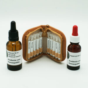 Homeopathie EHBO set 10+2 middelen